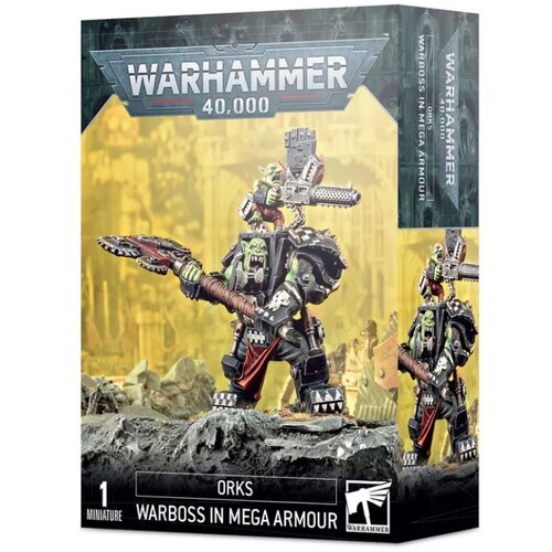 Games Workshop Orks: Ork Warboss in Mega Armour Cene