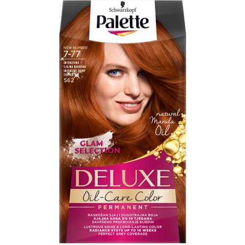 Schwarzkopf Deluxe barva za lase - 7-77 Intensive Shiny Copper Cene