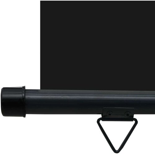 VidaXL Balkonska bočna tenda 125 x 250 cm crna Slike