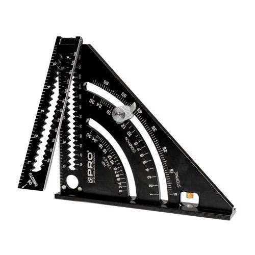 Pro Linijar Alu stolarski multifunkcionalni 30cm -KP602 Slike