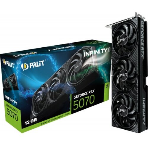  SVGA Gainward RTX 5070 Python III 12GB GDDR7 192bit, NE75070019K9-GB2050T Cene