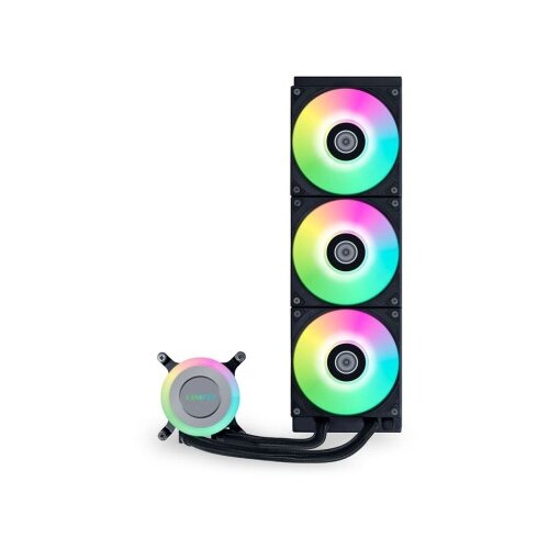Lian Li Komplet za tekočinsko hlajenje AIO Liquid Cooler GA II Lite 360 RGB, ARGB, črn Cene