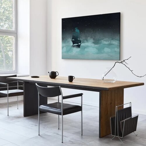  Slika - Night Waves (1 Part) Wide - Second Variant 120x80 Premium Print Slike