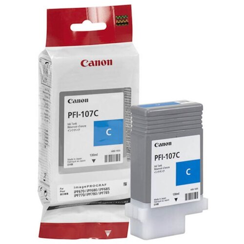 Canon Tinta PFI-107 Cyan Slike