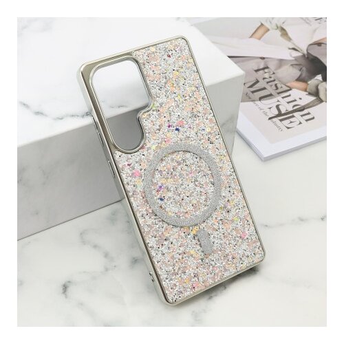  Futrole glam glow magsafe za samsung s938b galaxy s25 ultra 5g srebrna ( F121231 ) Cene
