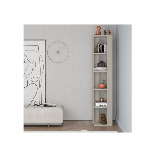 Hanah home polica za knjige, 31,8x160,8x31,8 cm, boja pijeska Slike