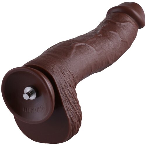 HiSmith HSA26 Monster Series Huge Silicone Dildo KlicLok Brown 25cm Slike