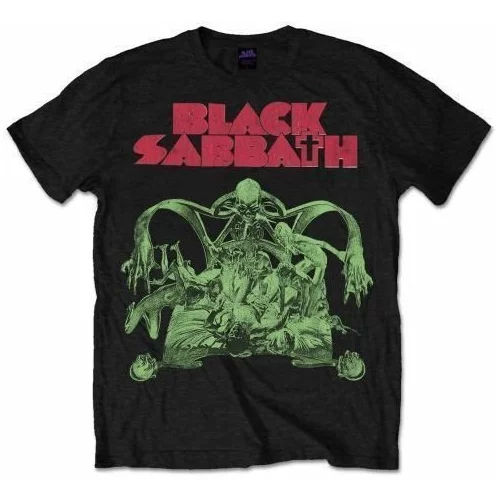 Black Sabbath majica Unisex Sabbath Cut-out 2XL Črna