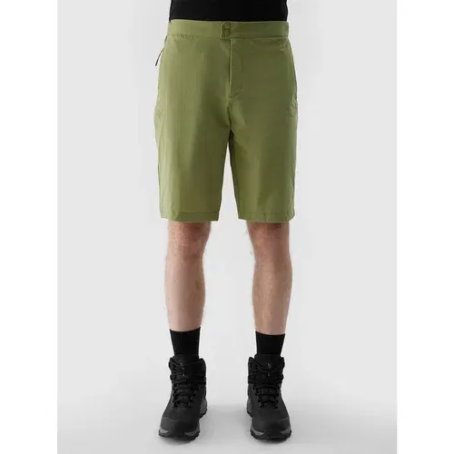 4f Kratke hlače iz tkanine WSS24TFSHM425 Zelena Regular Fit