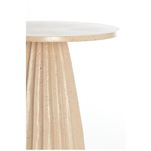 Light &amp;amp; Living Kovinska okrogla stranska mizica &amp;oslash; 40 cm Veglia &amp;ndash; Slike