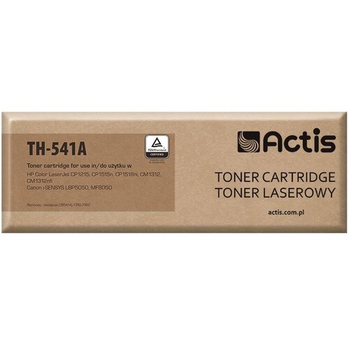 Actis TH-541A toner (replacement for HP 125A CB541A, Canon CRG-716C; Standard; 1500 pages; cyan) Cijene