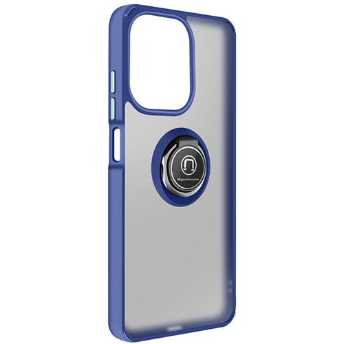 AVIZAR Ovitek za Oppo A5 Pro z obročastim stojalom in magnetno pritrditvijo, Modra, (5000189945) Cene