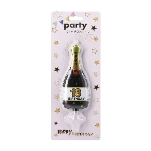  Fun party rođendanska svećica &amp;scaron;ampanjac 18 rođendan ( 710347 ) Slike