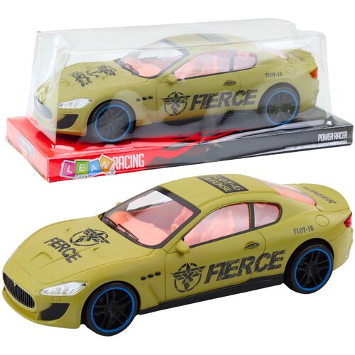  Sportski auto za igru s pogonom na stražnje kotače Fierce - 28 cm - khaki Slike