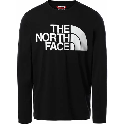 The North Face M STANDARD LS TEE Muška majica dugačkih rukava, crna, veličina