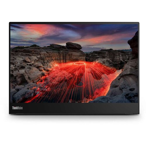 Lenovo ThinkVision M14t LED display 35.6 cm (14) 2240 x 1400 pixels 2.2K Touchscreen Black Cijene