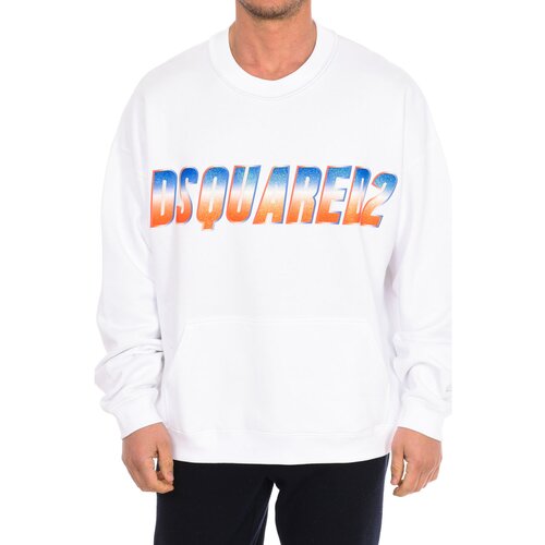 Dsquared Puloverji S74GU0743-S25516-100 Bela Slike