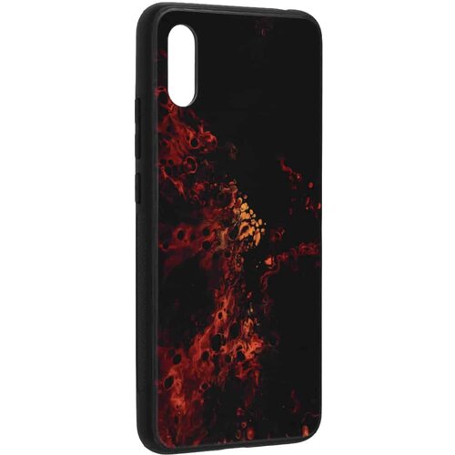 Techsuit Glaze ovitek za Xiaomi Redmi 9A Red Nebula Slike