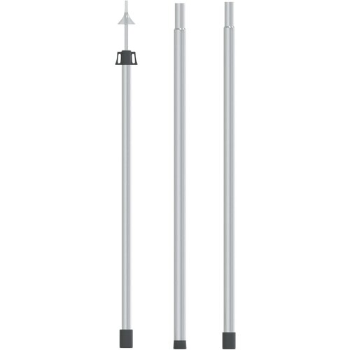 vidaXL Teleskopska palica za ponjavo 102-260 cm aluminij, (21158698) Cene