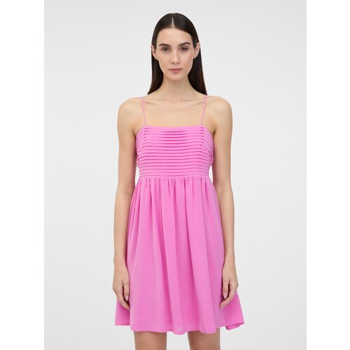 Orsay Women's Knee-Length Pink Dress - Women's Slike