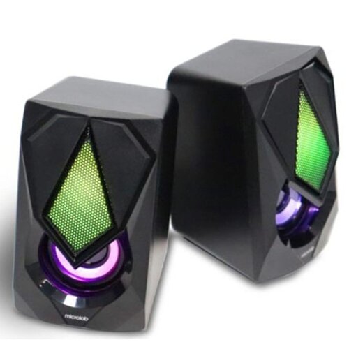 Microlab ZVUCNICI B-25 2.0 6W(2X3W) RGB USB POWER Cene