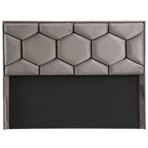Hanah home carbon 180 x 200 - grey grey headboard Slike