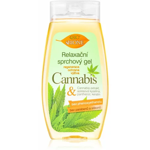 Bione Cosmetics Cannabis umirujući gel za tuširanje 260 ml