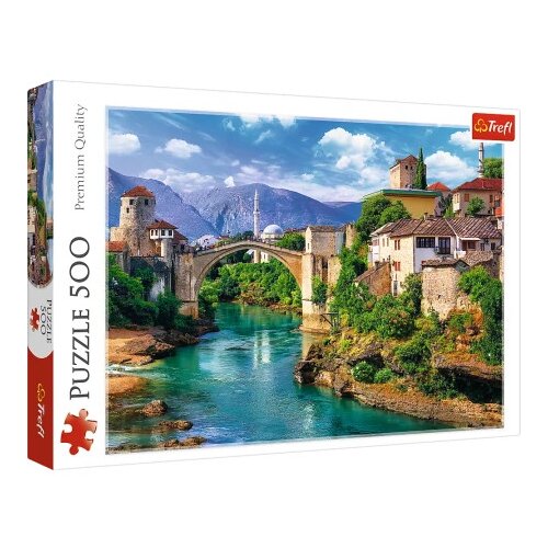 TREF LINE puzzle 500 old bridge in m ( T37333 ) Cene