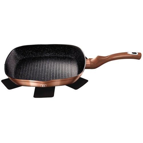 Shumee granitna ponev žar 28CM berlinger haus metalic line rose gold BH-1521-N, (21237692) Cene