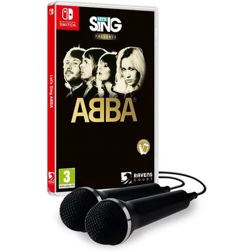Ravenscourt Let's Sing: ABBA - Double Mic Bundle (Nintendo Switch)