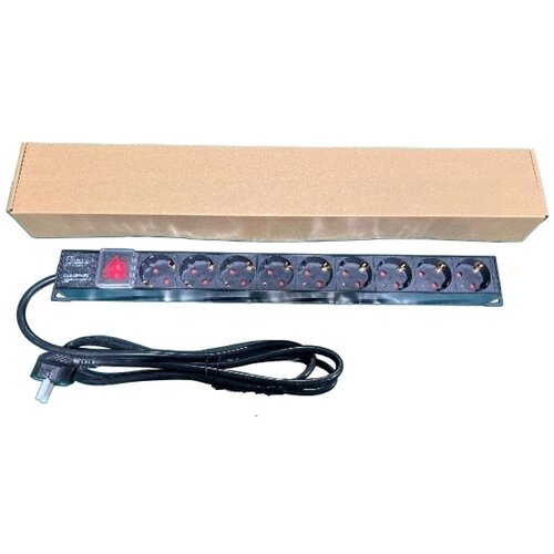 ExeLink Razvodni PDU panel za rack 19 in, sa 9 utičnih mesta, kabl 2m (aluminijum) Cene