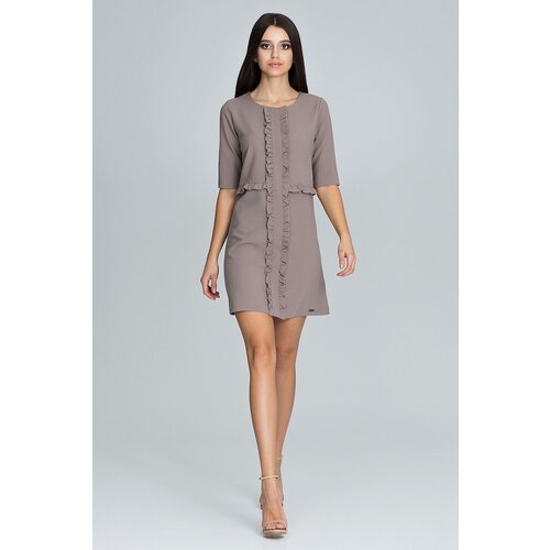 Figl Woman&amp;#039;s Dress M618 Mocca Slike