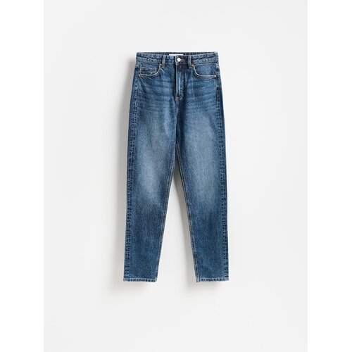 Reserved LADIES` JEANS TROUSERS - mornarsko plava Cene