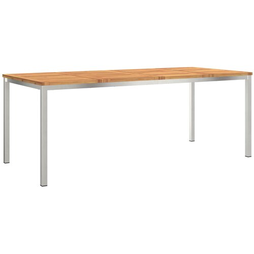 vidaXL vanjski blagovaonski stol 200x90x74,5 cm od masivnog bagremovog drveta Cijene