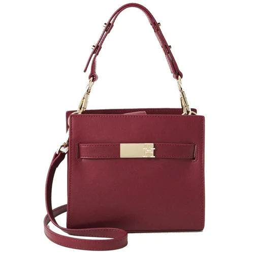 Tommy Hilfiger TH HERITAGE MINI SATCHEL Bordo