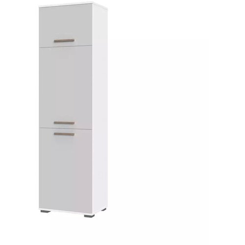 Jela VITRINA ARC F3 (VE BARV)-Perla siva mat lak Slike