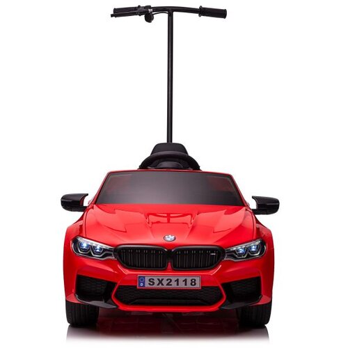  Licencirani auto na akumulator BMW M5 + platofrma za roditelje - crveni/lakirani Slike
