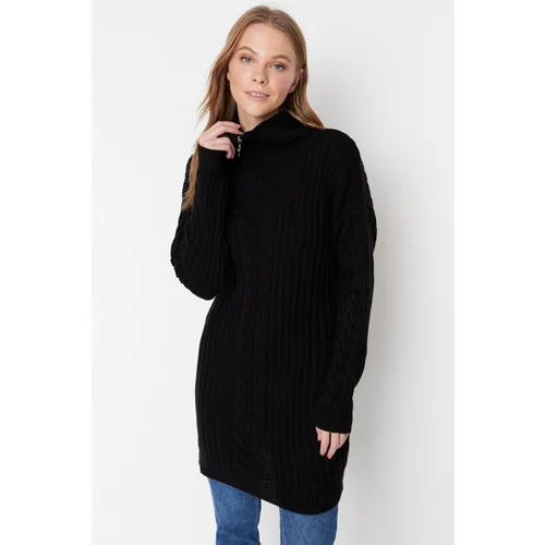 Trendyol Sweater - Black - Regular fit