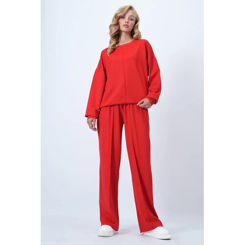 Trend Alacati Stili Ženski komplet Alc-X14543, Crveni Cene