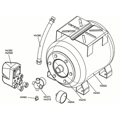 Elpumps hidroforna črpalka (vb 25/1300 inox) Slike