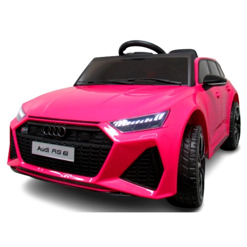 Audi RS6 GT PINK EVA Kožni daljinski upravljač za automobil na baterije Slike