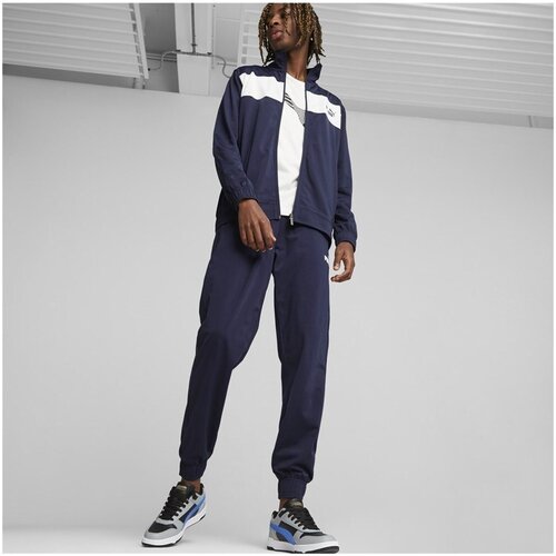 Puma Otro&amp;scaron;ka trenirka Poly Suit Temno modra Slike