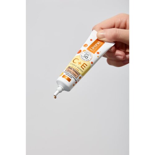 Lirene Vitamin Energy C+E krema za obraz za poenotenje tona kože SPF 50 30 ml Slike