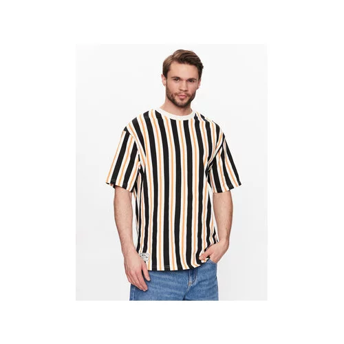 New Era Majica Stripe Medium 60332240 Pisana Oversize
