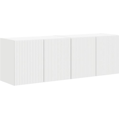  zidni ormar 2 pcs Bijelo 59,5 x 31 x 40 cm Konstruirano drvo Slike