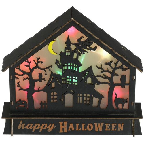 Retlux LED dekoracija HALLOWEEN LED/2xAA/vi&scaron;ebojna ukleta kuća Cene