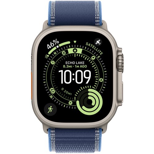Apple watch ultra 3 trail loop s/m barva MEWR4QF/A traku: modro/svetlo modra 49mm titanovo ohi&amp;scaron;je naravno Slike