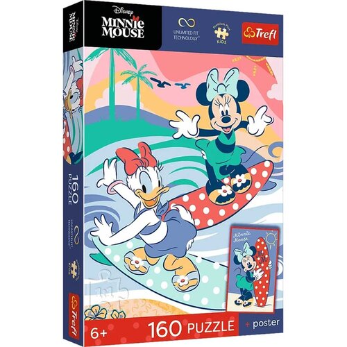 Trefl Disney Minnie Mouse UFT slagalica s posterom, 160 komada - Cijene