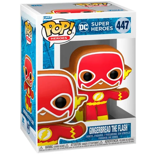 Funko POP HEROES: DC HOLIDAY- FLASH(GB)