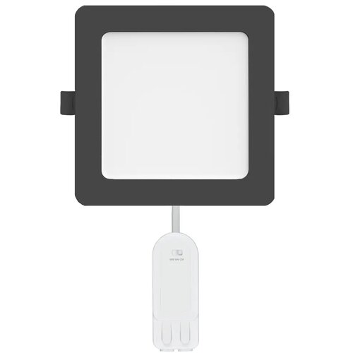 Ferotehna led rasvjeta ugradni panel 6 w 570 lm, dip 3000/4000/6500K IP20 č crni Cene